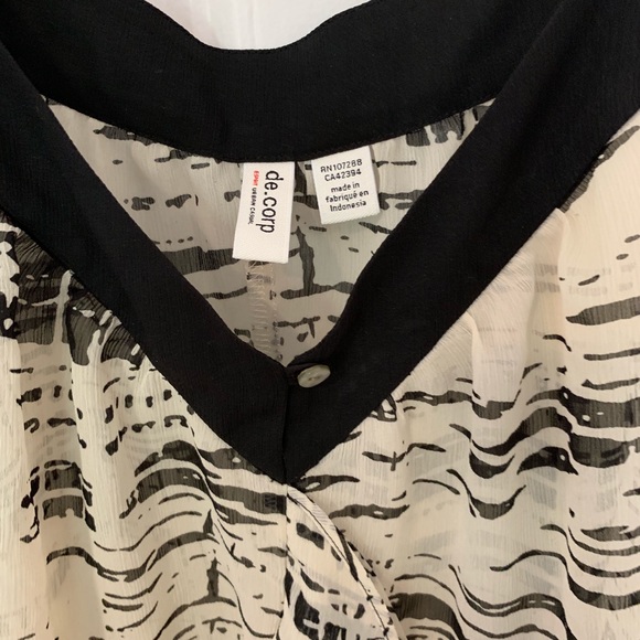 ESPRIT Urban Casual de Corp Ruffle Front Tank Top - Picture 2 of 3